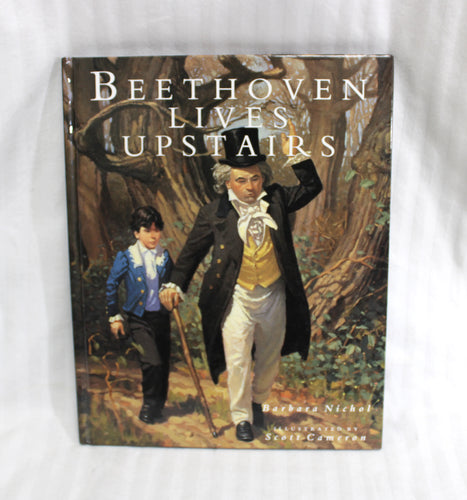 Vintage 1993 - Beethoven Lives Upstairs, Barbara Nichol, Illustrated by Scott Cameron
