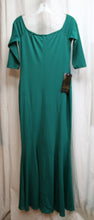 Load image into Gallery viewer, Bebe - &quot;Off Shoulders Knit Mermaid Gown&quot; 3/4th Sleeve Dress - Size M (w/ Tags)