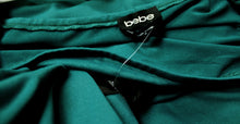 Load image into Gallery viewer, Bebe - &quot;Off Shoulders Knit Mermaid Gown&quot; 3/4th Sleeve Dress - Size M (w/ Tags)