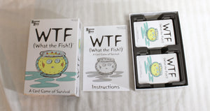 University Games - WTF (What the Fish!) A Card Game of Survival - 2018