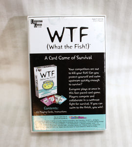 University Games - WTF (What the Fish!) A Card Game of Survival - 2018