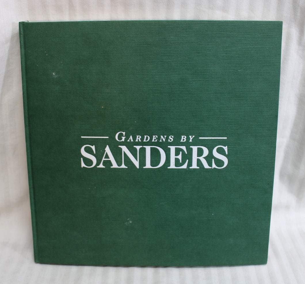 Vintage 1994 - Gardens by Sanders The Philippine Private Collection, Shirley B Sanders - Signed by Author. Hardback Book
