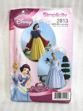 Load image into Gallery viewer, Disney Simplicity 2813 - Adult Snow White/ Cinderella Sewing Patterns Size RR (14,16,18,20)