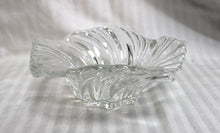 Load image into Gallery viewer, Crystal Belle Epoch Swirl Wave Candy Dish/Bowl 8&quot;