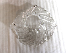 Load image into Gallery viewer, Crystal Belle Epoch Swirl Wave Candy Dish/Bowl 8&quot;