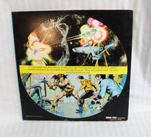 Load image into Gallery viewer, Vintage 1976 - Star Trek- A Mirror for Futility, The Time Stealer-  Book &amp; Record - Paramount/Power Records - LP/Record