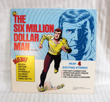 Load image into Gallery viewer, Vintage 1976- The Six Million Dollar Man Vol #2 - Hear 4 Exciting Stories - Universal City Studios - LP/Record