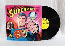 Load image into Gallery viewer, Vintage 1975 - Power Records - Superman - Three New Adventures - LP/Record