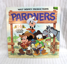 Load image into Gallery viewer, Vintage 1980 - Walt Disney Productions Pardners, 14 Great Cowboy Songs - LP/Record