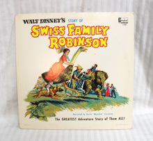 Load image into Gallery viewer, Vintage 1963 - Walt Disney&#39;s Story of Swiss Family Robinson - LP/Record