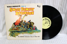 Load image into Gallery viewer, Vintage 1963 - Walt Disney&#39;s Story of Swiss Family Robinson - LP/Record