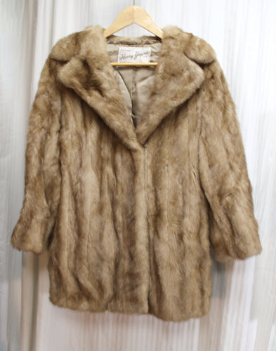 Vintage - Harry Yagoda - Blond Mink Coat - See Measurements 20