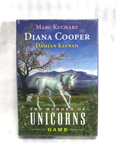 The Wonder of Unicorns Game - Play for Personal and Planetary Healing Cards - Diana Cooper - (In Shrinkwrap)