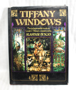 Vintage 1980- Tiffany Windows, The Indispensable Book on Louis C. Tiffany's Masterworks - Alastair Duncan - Hardback Book