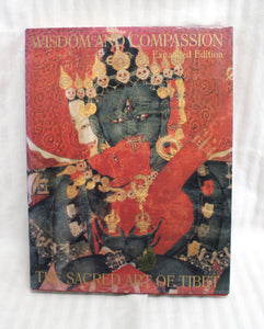 Vintage 1997 - Wisdom and Compassion, The Secret Art of Tibet - Expanded Edition - Tibet House - Hardback Book