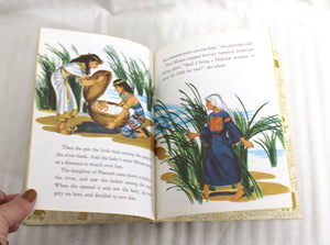 Vintage 1971 -  Little Golden Book - Bible Stories of Boys and Girls