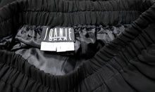 Load image into Gallery viewer, Vintage - Joanie Char - Black Sheer Flowy Pants over Shorts Lining - Size L