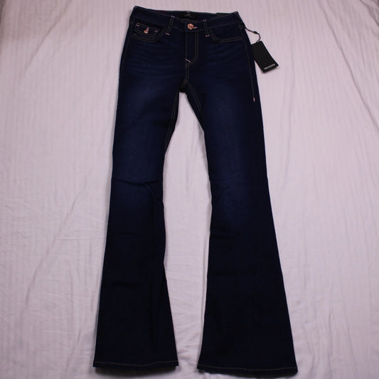 True Religion - Joey Mid-Rise Flare Jeans - Size W24