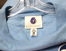 Load image into Gallery viewer, Vintage - Kidrobot - Limited Edition Blue Kronk 2-sided T-Shirt w/ Sleeves Graphic- Size M