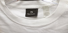 Load image into Gallery viewer, PS Paul Smith - &quot;Trip at the Seaside&quot; White T-Shirt - Size L (see note)