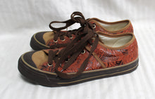 Load image into Gallery viewer, Ball Band - Brown Floral/Paisley Suede Sneakers - Size 6.5