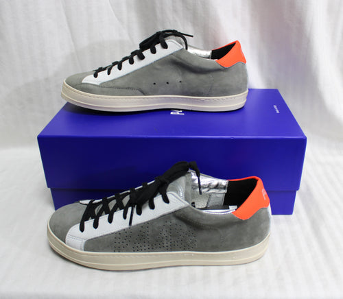 P448 - F20John-M Gray Suede Sneakers - Size Men's 8/Women's 10 (Size 41)