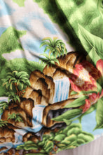 Load image into Gallery viewer, Hilo Hatti - Unique Feed Store/Horses, Tropical Print Wrap Skirt Dress - Size S