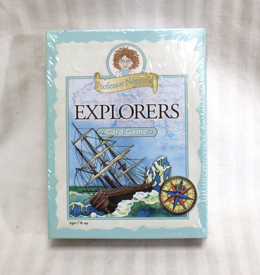 Professor Noggin's Explorers Card Game - Outset Media - In Shrink-wrap