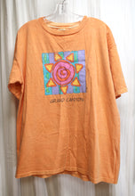 Load image into Gallery viewer, Vintage Single Stitch - Fresh Produce - Orange Grand Canyon tribal Sun Graphic t-Shirt - Size L