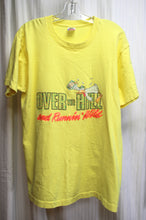 Load image into Gallery viewer, Vintage 1989, Single Stitch - Yellow &quot;Over the Hill and Running Wild&quot; Drunk Duck Graphic, Air Waves Inc. T-Shirt - Size L