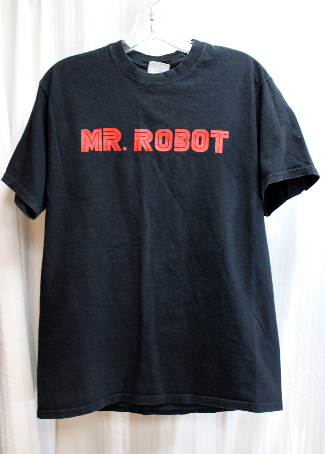 Mr. Robot (TV Show) Black T-Shirt - Size M