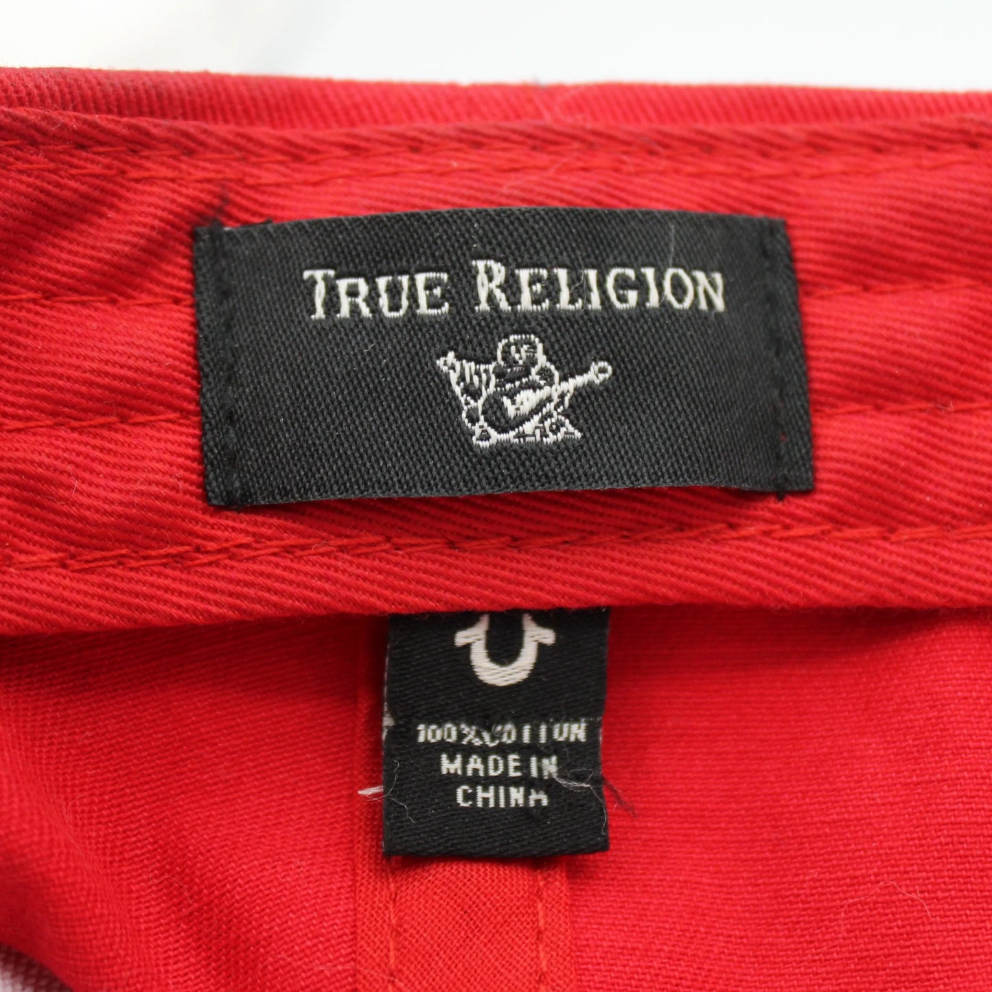 True Religion - Red Snapback Hat