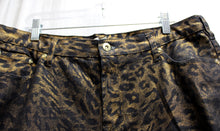 Load image into Gallery viewer, DG2 by Diane Gilman - Black &amp; Bronze Metallic BootCut Jeans - Size 16WP (Petite)