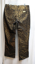 Load image into Gallery viewer, DG2 by Diane Gilman - Black &amp; Bronze Metallic BootCut Jeans - Size 16WP (Petite)