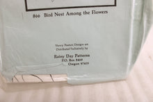Load image into Gallery viewer, Vintage 1987 - Rainy Day Patterns - Nancy Pearson, Applique Designs #66 &quot;Bird Nest Among Flowers&quot;
