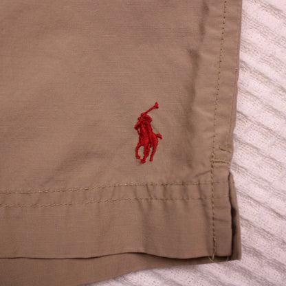 Polo Sport Ralph Lauren - Vintage -  Khaki Swim Shorts - L