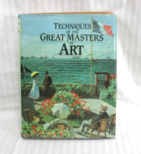 Load image into Gallery viewer, Vintage 1985- Techniques of the Great Masters of Art - Chartwell Books - Hardback Book