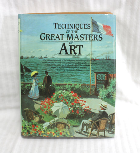 Vintage 1985- Techniques of the Great Masters of Art - Chartwell Books - Hardback Book