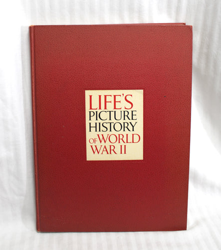 Vintage 1950 - Life's Picture History of World War II - Simon & Shuster - Hardback Book