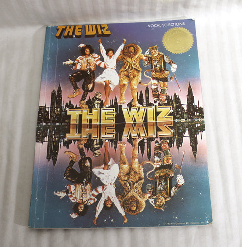 Vintage 1978 - The Wiz - Vocal Selections Paperback Book (music)