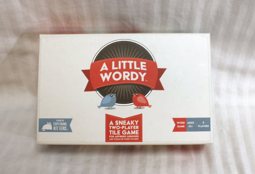 A Little Wordy - A Sneaky Two-Player Tile Game - Exploding Kittens