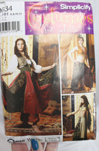 Load image into Gallery viewer, Andrea Schewe - Simplicity Costumes for Adults, # 0634 Size HH - 6-12 - Sewing Pattern - Uncut