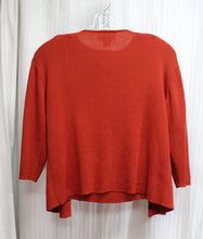 Load image into Gallery viewer, Clio Petites - Red Silk Sweater Twin Set - Size- Petite L