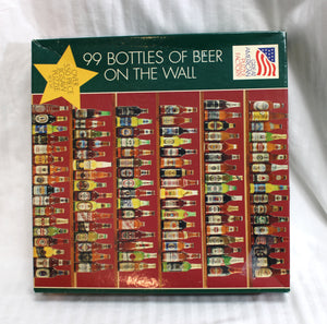 Vintage 1994 - Great American Puzzle Factory - 99 Bottles of Beer on the Wall - 18"x24 550 PC Puzzle