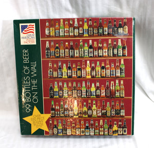 Vintage 1994 - Great American Puzzle Factory - 99 Bottles of Beer on the Wall - 18"x24 550 PC Puzzle