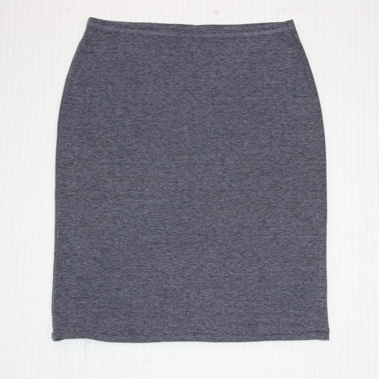 RVCA - Gray Heather Knit Pencil Skirt - Size M