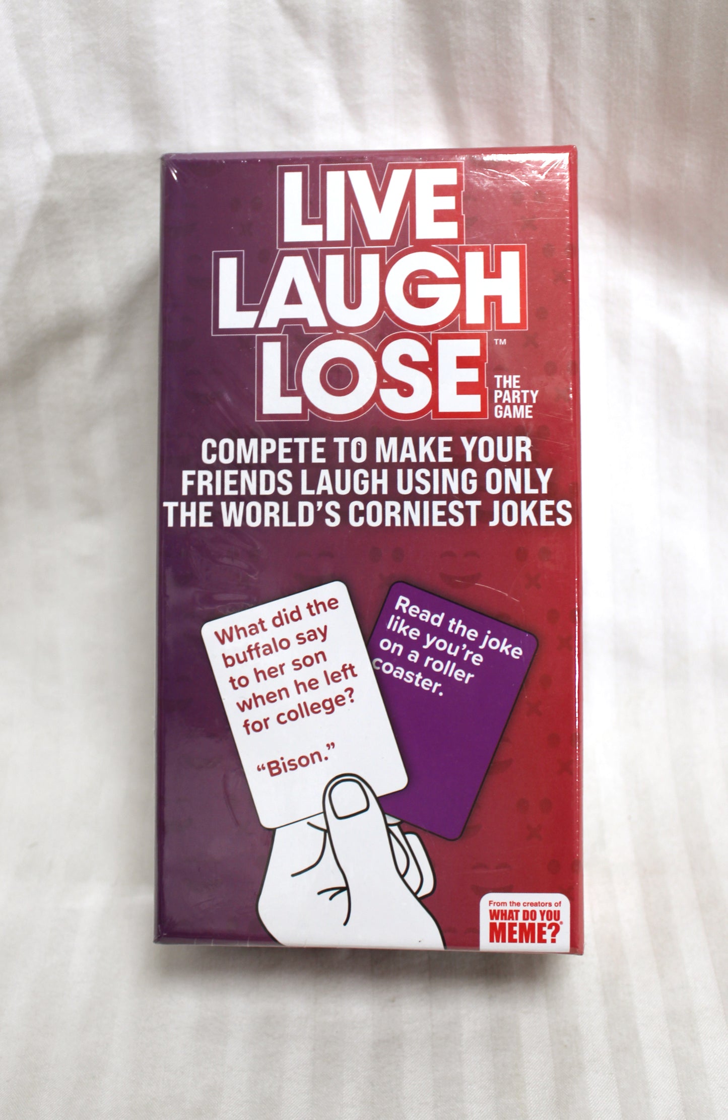 Live Laugh Lose - The Party Game - What do you Meme? Games (In Shrinkwrap)