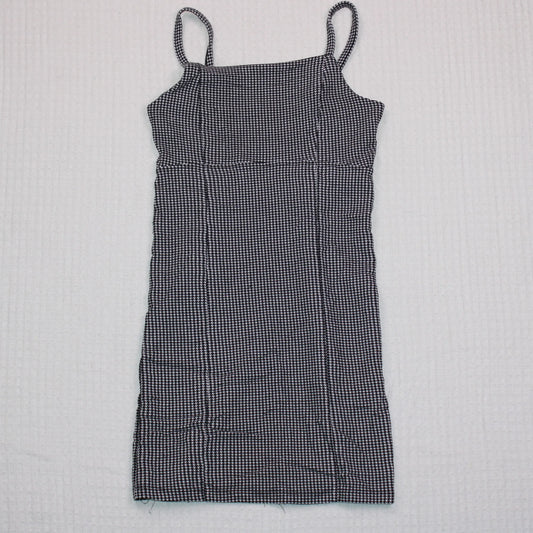 Forever 21 - Black & White Houndstooth Pattern Mini Dress - Size S