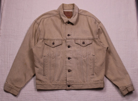 Levi's - Vintage - Tan Denim Jacket - Size M