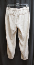 Load image into Gallery viewer, J.Jill - Natural/Oatmeal - Stretch Linen Carpi Length Pants -Size S